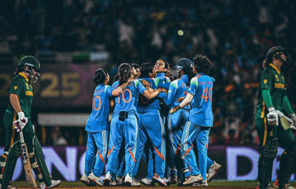 भारतीय महिला क्रिकेट टीम ने रचा इतिहास