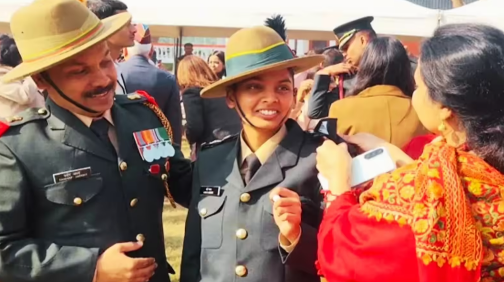Indian Military Academy First Woman Officer