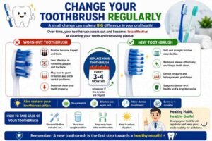 Change Your Toothbrush Regularly