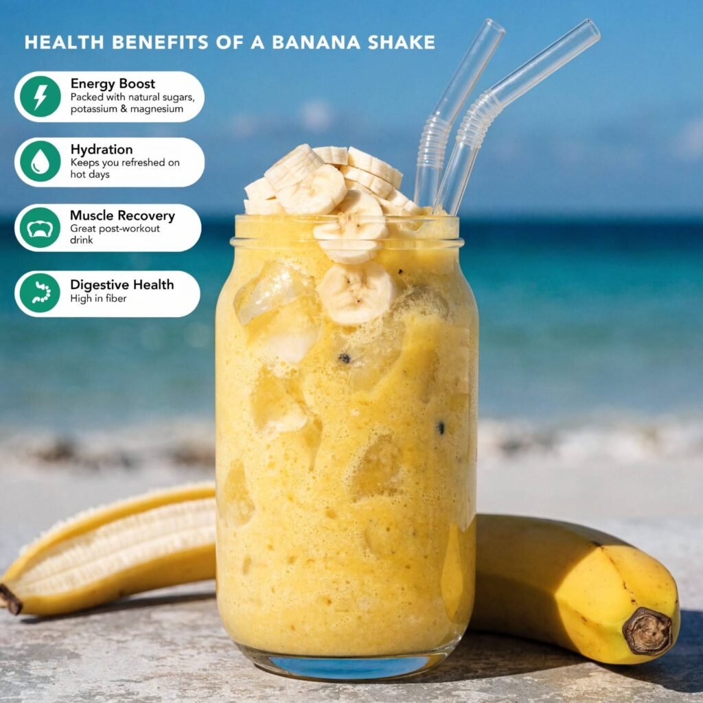 Health Benefits of a Banana Shake