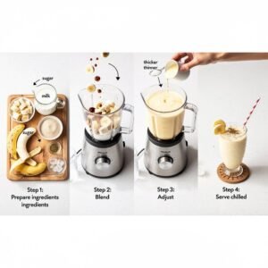 Step-by-Step Banana Shake Recipe