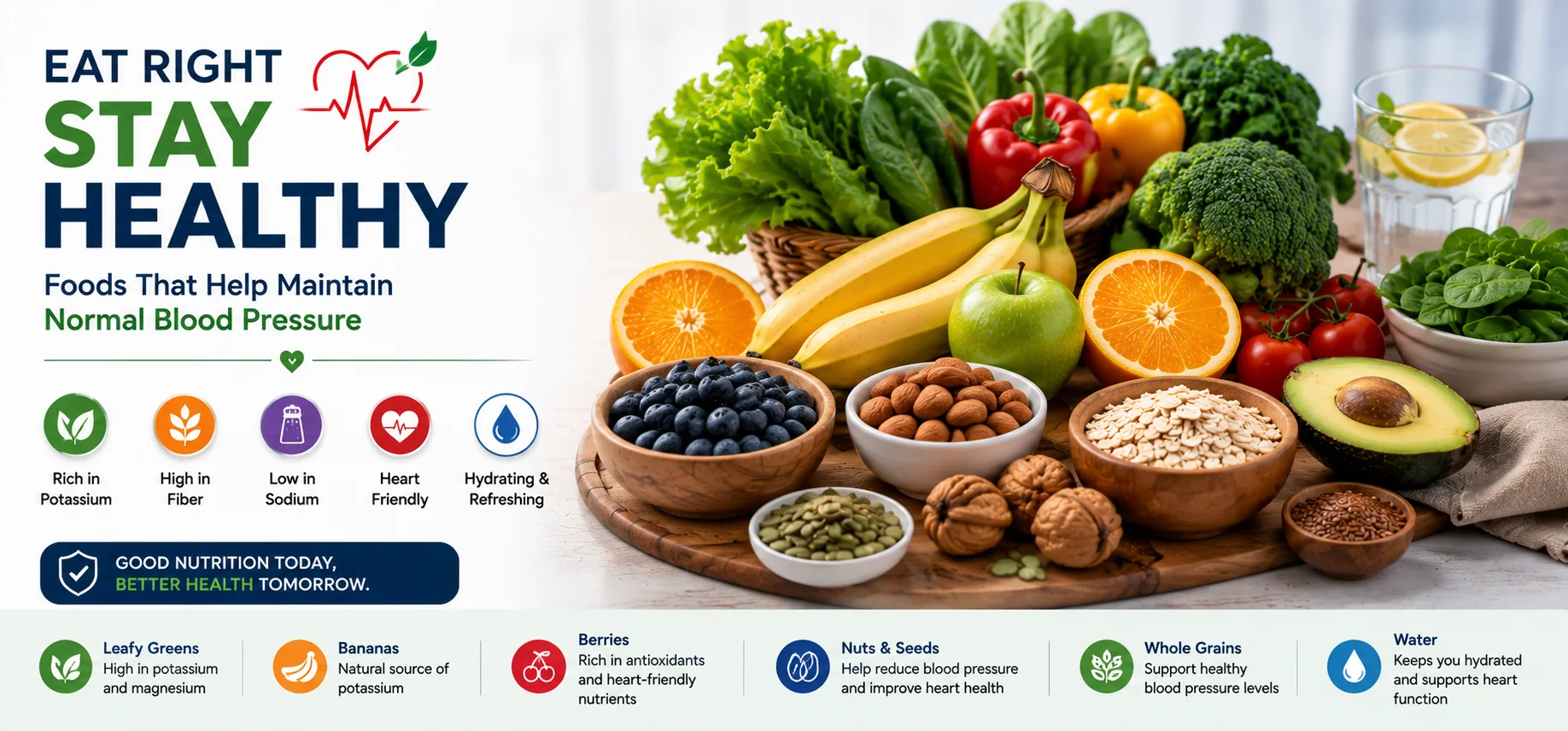 What to eat to maintain BP