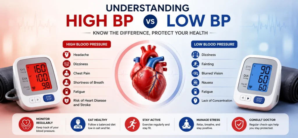 understanding high and low BP