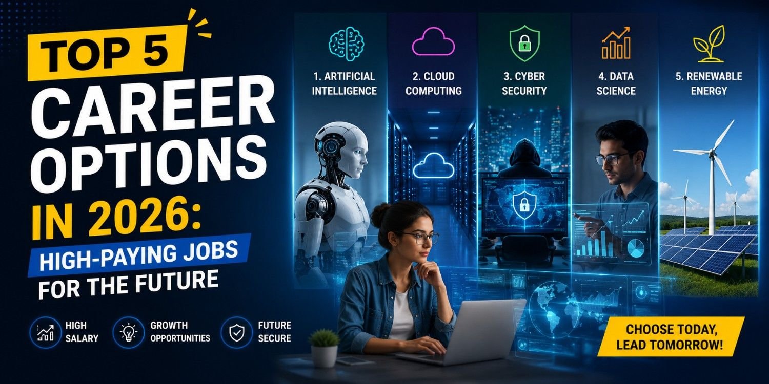 top 5 career option