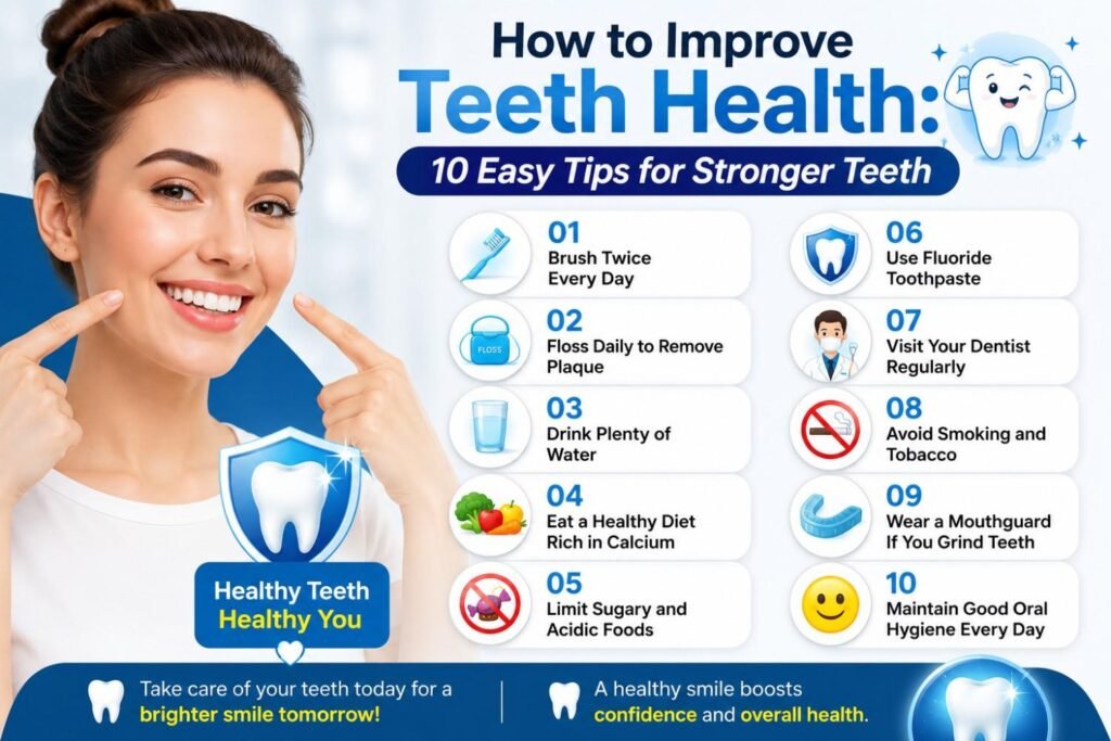 How to Improve Teeth Health