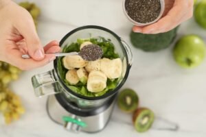 chia-seed-with-smoothies-