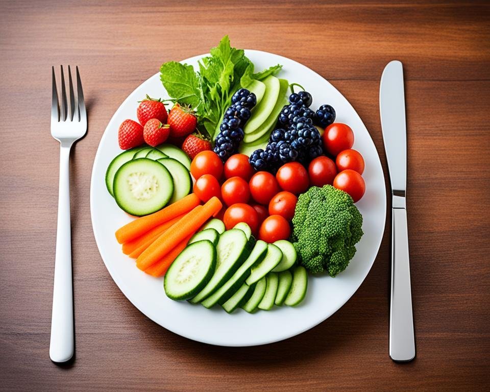 Healthy vegetables and fruits for a Hashimoto's Thyroiditis diet