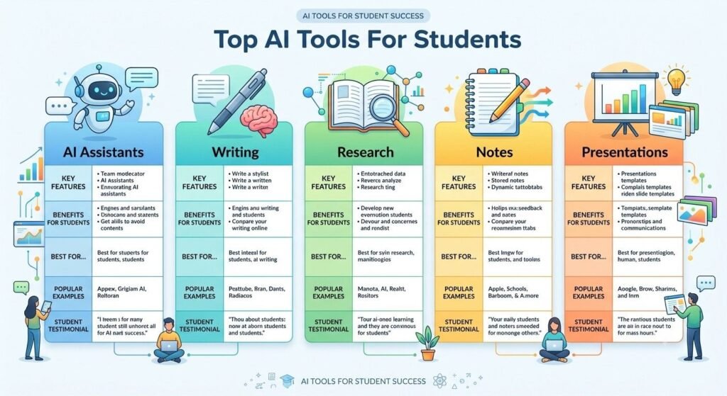 Top AI Tools for students