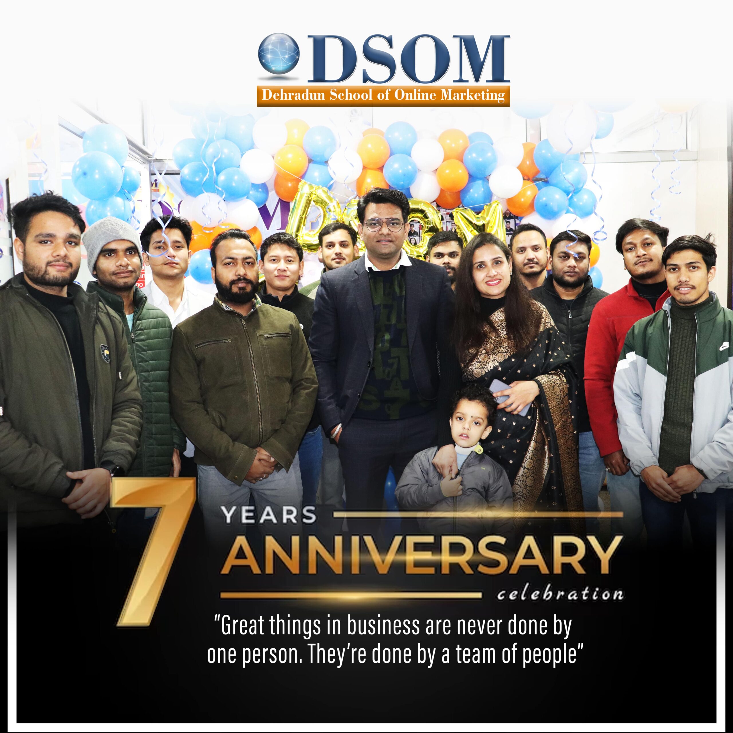 Celebrating DSOM 7 Years: A Journey of growth & excellence