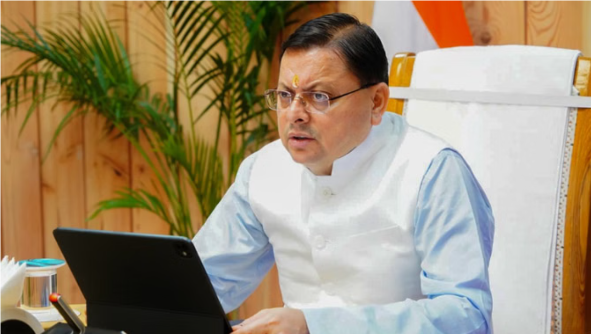 cm pushkar dhami