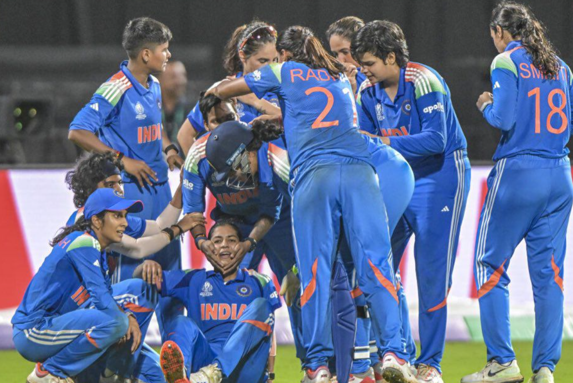 भारतीय महिला क्रिकेट टीम ने रचा इतिहास
