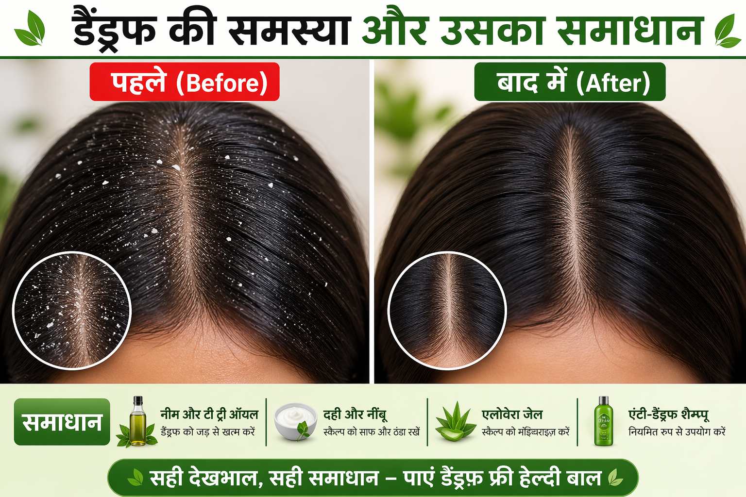 Rising Dandruff Problem Causes Symptoms Effective Solutions