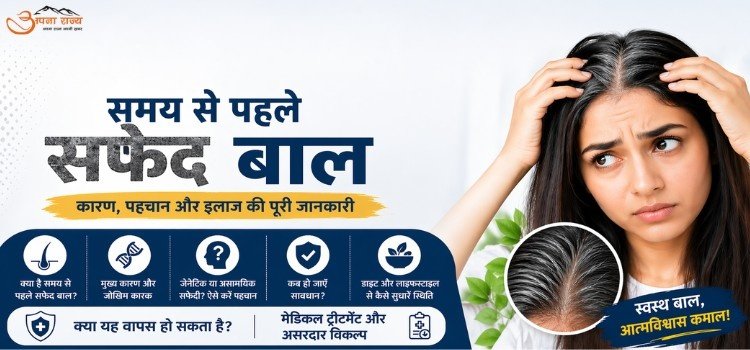 Premature Greying: 6 खतरनाक कारण जो कम उम्र में सफेद बालों की चौंकाने वाली वजह बन सकते हैं