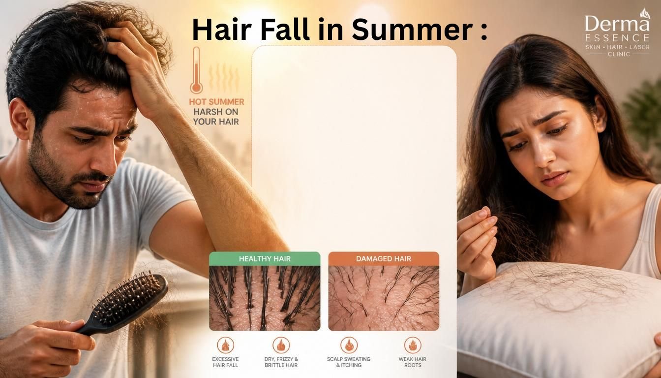 Hair Fall in Summer