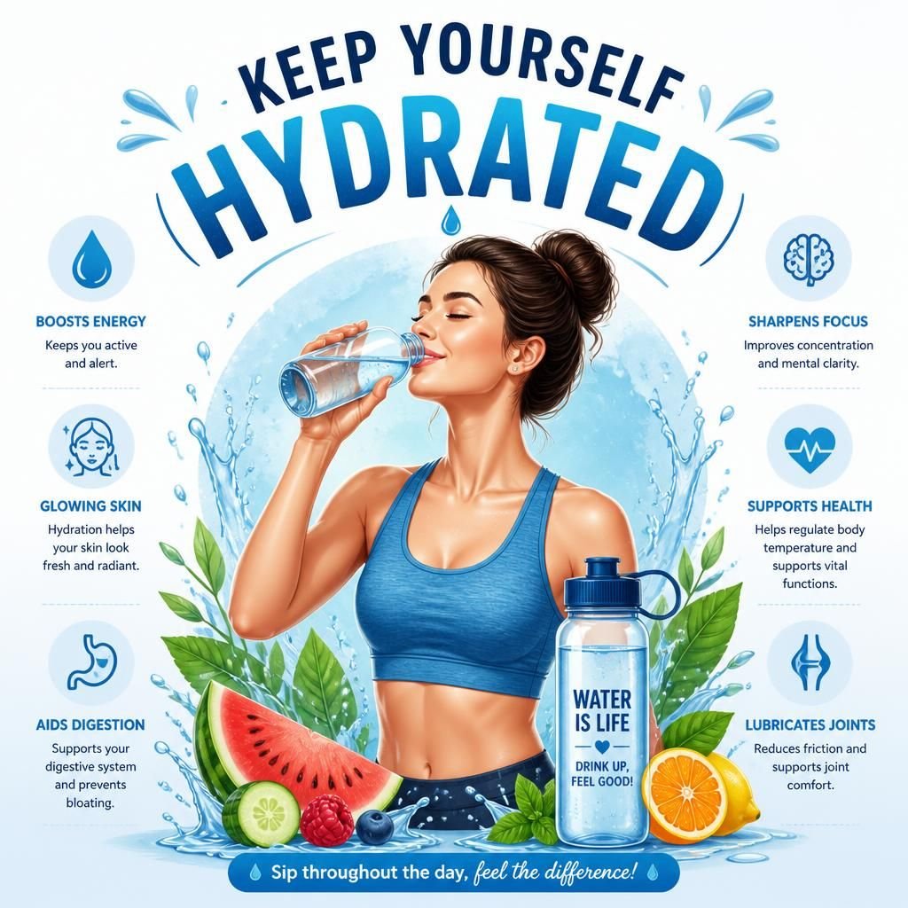 Tips to Prevent Dehydration in summer