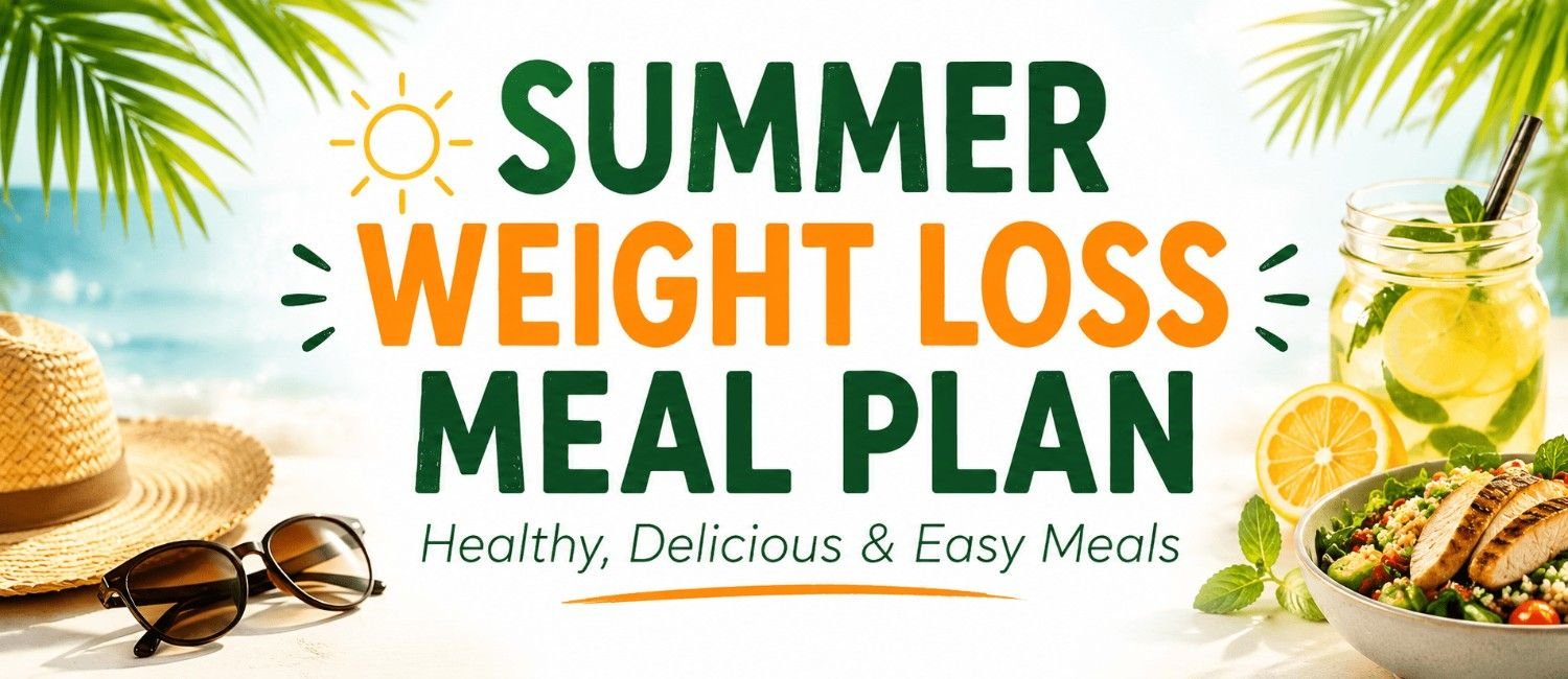 Summer weight loss meal plan : Healthy, Delicious & Easy Meals