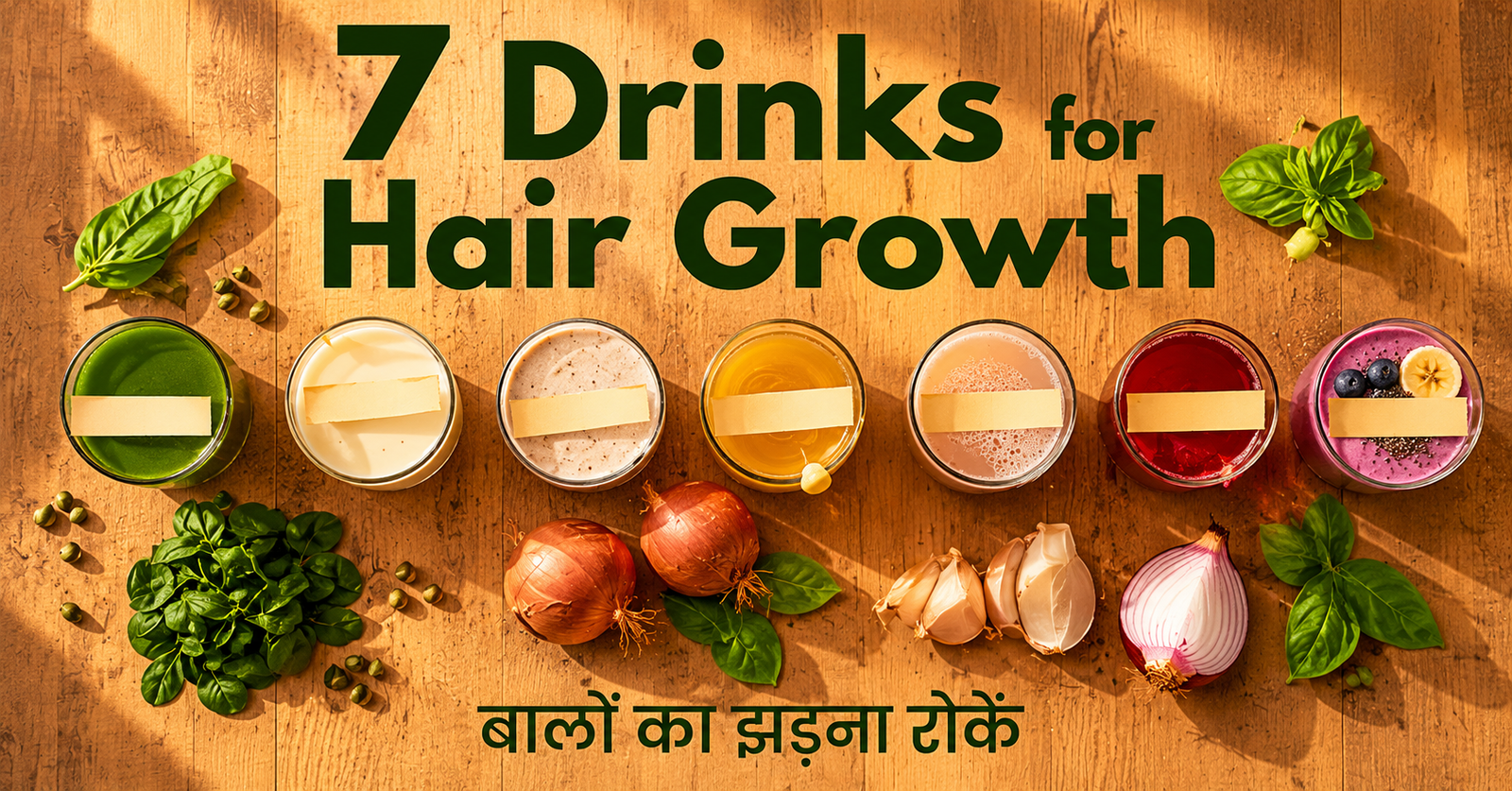 drinks for hair growth — बालों के लिए 7 best drinks