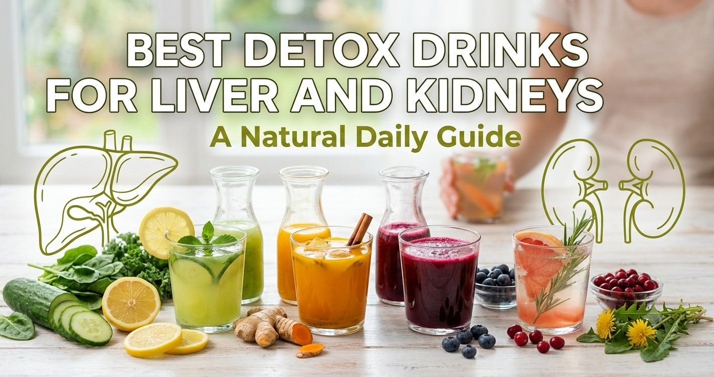 .Best Detox Drinks for Liver and Kidneys